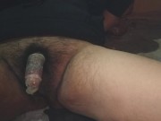 masturbation with condom 14/16