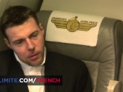 Madison Parker between the pilot and the co-pilot 4/16