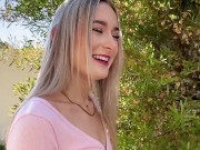 Petite Blonde Thea Summers Flashes Her Pussy And Fucks 4/16