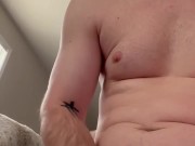 Stroking my cock thinking about getting fucked 8/16