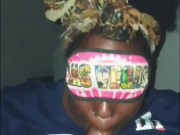 THICK PRETTY DICK GETS STIFF WHEN IN BETWEEN HUGE SOFT TITS AS WET MOUTH BBW SUCKS IT!! 10/16