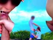 Sex In Nature - Getting Caught By Hikers After Facial 16/16