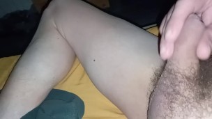 Masturbe (454) with one testicle