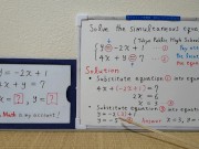 The simultaneous equations.2023 2nd half[JapanMath](lesbian) 11/16