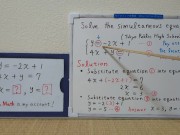 The simultaneous equations.2023 2nd half[JapanMath](lesbian) 4/16