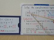 The simultaneous equations.2023 2nd half[JapanMath](lesbian) 5/16