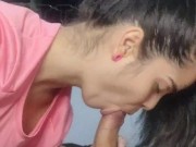 Finalizando o dia com um boquete profundo no pau grande e cabeçudo do Wellington Prado 1/16