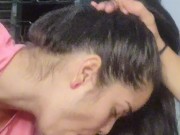 Finalizando o dia com um boquete profundo no pau grande e cabeçudo do Wellington Prado 3/16