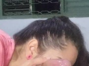 Finalizando o dia com um boquete profundo no pau grande e cabeçudo do Wellington Prado 5/16