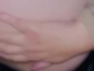 Teacher  Ass Spreading  in School Parking Lot