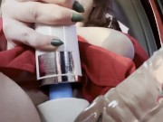 Back of an Uber in Atlanta 12/16