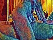 Sucking dick, doggy, rider, cumshot. Cartoon 4/16