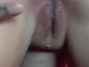 Live ends with Creampie and Massive Cumfart 4/16