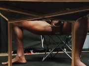 Camera catches BIG DICK male jacking off! Twitter: CesarBellaBish 7/16