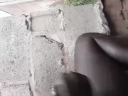 Big Black Dick getting milked ready for multiple cum shots 15/16