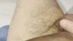 Cum inside my foreskin