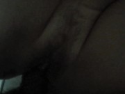 Vintage Edit Continuation of blow job and couch fuck, inside delicious pussy cum & dripping 8/16