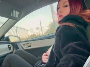 Italian Big Tits Milf cigarettes&420 Smoke Fetish Sesh in the car Solo big nipples play LINKinBIO 2/16