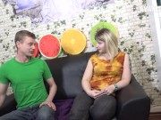 German Blondie Jizzed On Her Tits After Hard Fuck - AMATEUR EURO 2/16