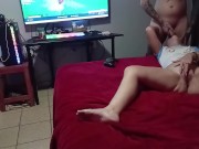 Gaming turns into fucking and sucking 12/16