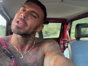 Incontro una latina per strada e la scopo nel bosco nella mia panda_FAKE PANDA ADA LA PIEDRA 1/16