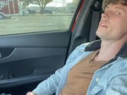 Uncontrolled Masturbating In The Car🍌👋💦 9/16
