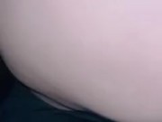 Teacher Ass Spreading in School Parking Lot