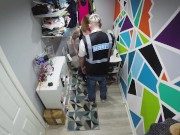 Posh woman thinks she can shoplift! 4/16