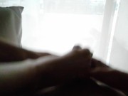 She feet fuck my cock for the first time 15/16