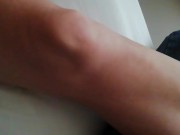 She feet fuck my cock for the first time 3/16