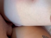 Big Titty Blonde Babe Lets Me Use Her for My Christmas Present 14/16