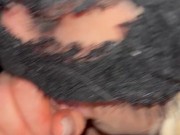 Milf blows her Uber driver in a mask 8/16