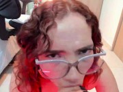 Messy blowjob, deep throat, pussy fucking  (full show ) 2/16