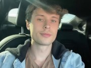 Masturbating In A Car, Hot Aunt Peeks At Me And We Stare At Each Other While Climaxing ♥ 1/16