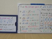 Find the integer part of sqrt10+sqrt15.[JapanMath](lesbian) 11/16