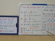 Find the integer part of sqrt10+sqrt15.[JapanMath](lesbian) 13/16