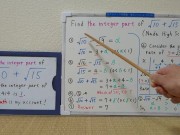 Find the integer part of sqrt10+sqrt15.[JapanMath](lesbian) 15/16
