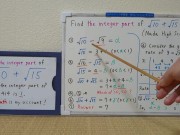 Find the integer part of sqrt10+sqrt15.[JapanMath](lesbian) 3/16