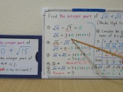 Find the integer part of sqrt10+sqrt15.[JapanMath](lesbian) 4/16