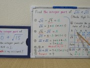 Find the integer part of sqrt10+sqrt15.[JapanMath](lesbian) 7/16