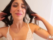 BJRAW Shy Silvia Soprano gets a facial