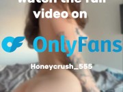 BEARLY LEGAL tattooed Highschooler explores herself for FIRST TIME - Cum Extreme 15/16