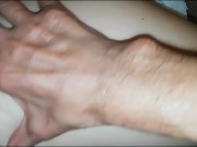 Oiled, massaged  & Creamed her amateur tight perfect Pussy 5/16