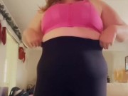 Showing whats under my pants 1/16