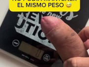 ¿Cuántos gr pesa mi pene? 2/16