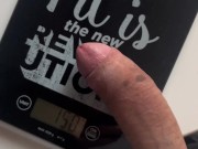 ¿Cuántos gr pesa mi pene? 4/16