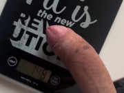 ¿Cuántos gr pesa mi pene? 6/16