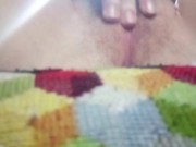 su coño peludo o depilado igual se humedece 8/16