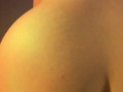 Fat ass slut bouncing and moaning 2/16