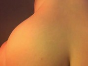 Fat ass slut bouncing and moaning 6/16